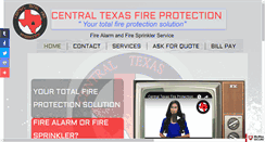 Desktop Screenshot of centraltexasfire.com