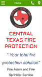 Mobile Screenshot of centraltexasfire.com